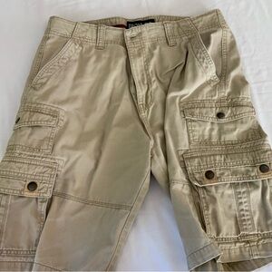 Classic Tan Cargo Shorts for Men